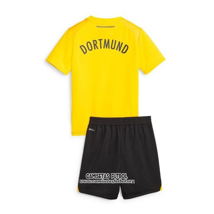 Camiseta Borussia Dortmund Primera Nino 2023/2024